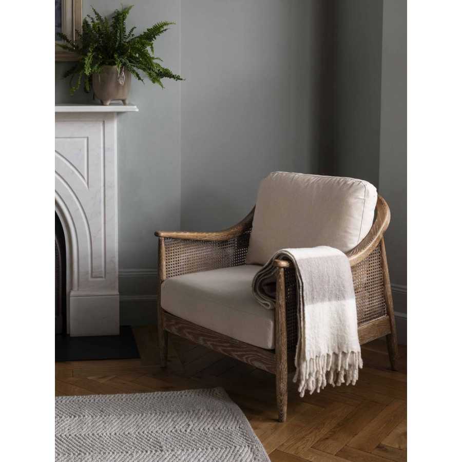 Garden Trading Leigh Wide Stripe Throw