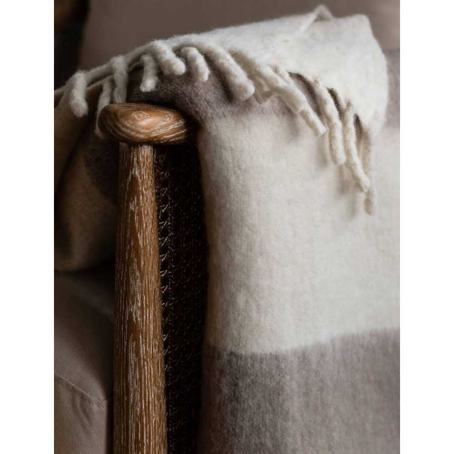 Garden Trading Leigh Wide Stripe Throw