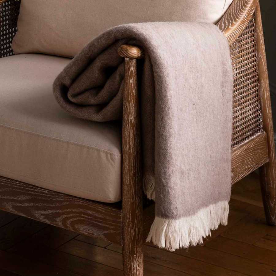 Garden Trading Leigh Throw - Natural