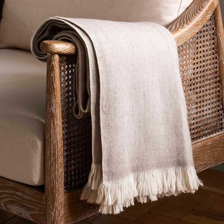 Garden Trading Stockwell Throw - Natural