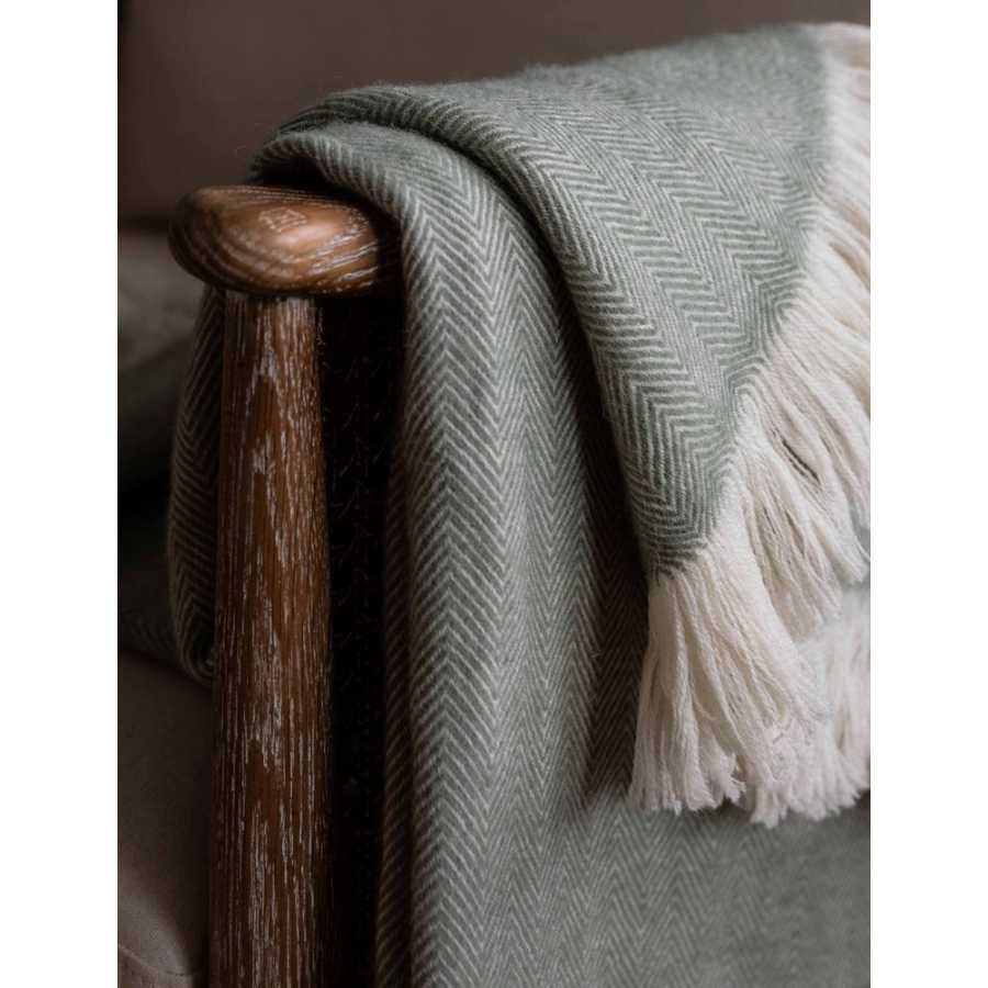 Garden Trading Stockwell Throw - Sage