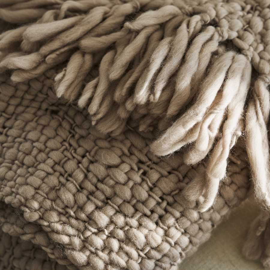 Garden Trading Ashfield Chunky Knit Throw Wool Garden Trading Ashfield Chunky Knit Throw Wool