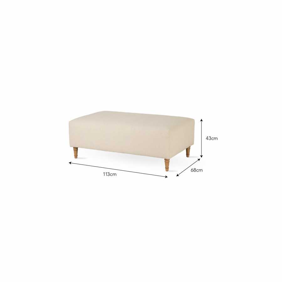 Garden Trading Aldwyn Ottoman Large