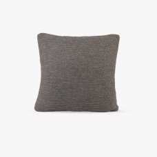 Garden Trading Bartley Knit Cushion Grey 50x50cm Wool Garden Trading Bartley Knit Cushion Grey 50x50cm Wool