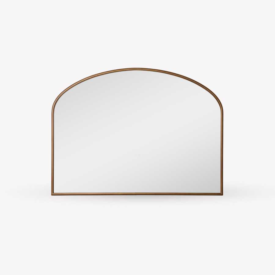 Bowcott Arched Mirror 92x61cm Bronze Finish Garden Trading Bowcott Arched Mirror 76cm x 102cm Bronze Finish