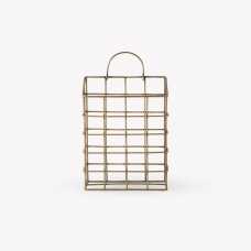 Garden Trading Brompton Wall Letter Holder Antique Brass