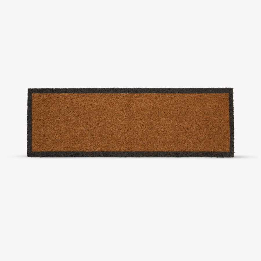 Garden Trading Charcoal Border Top Step Doormat