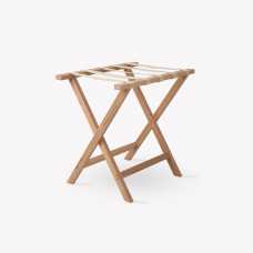 Garden Trading Classic Weekend Folding Luggage Rack Beech