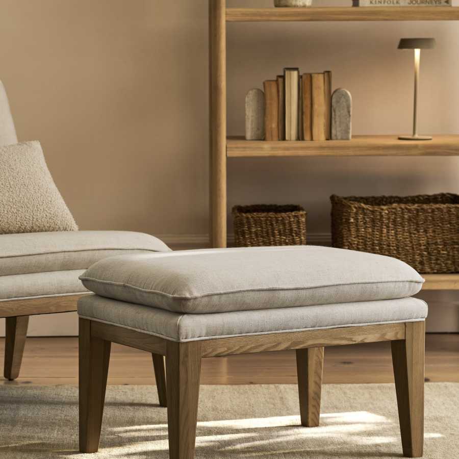 Garden Trading Farmoor Footstool Natural