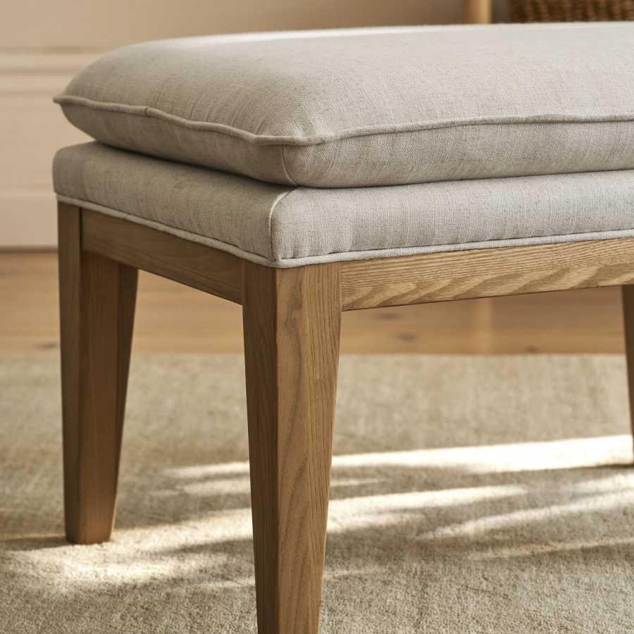 Garden Trading Farmoor Footstool Natural