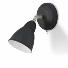 Garden Trading Harlaxton Wall Light Carbon Steel