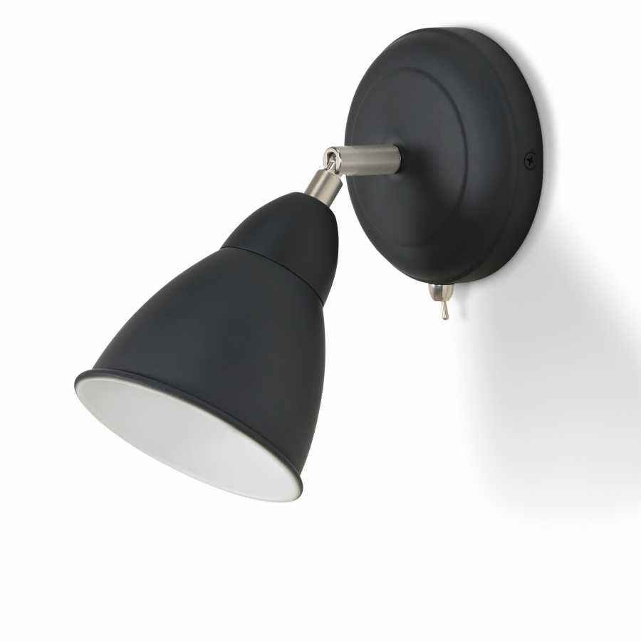 Garden Trading Harlaxton Wall Light Carbon Steel