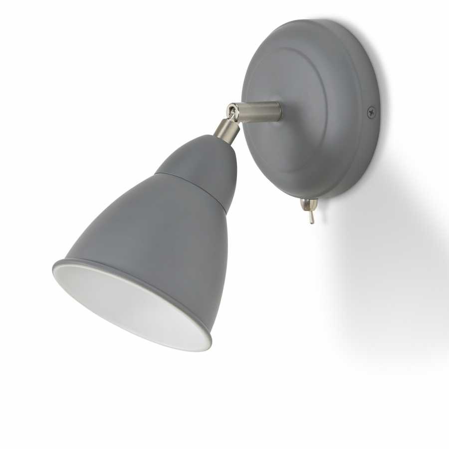 Garden Trading Harlaxton Wall Light Carbon Steel