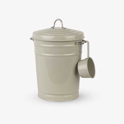 Garden Trading Horsley Pet Food Storage Bin Small Clay Garden Trading Horsley Pet Food Storage Bin Small Clay