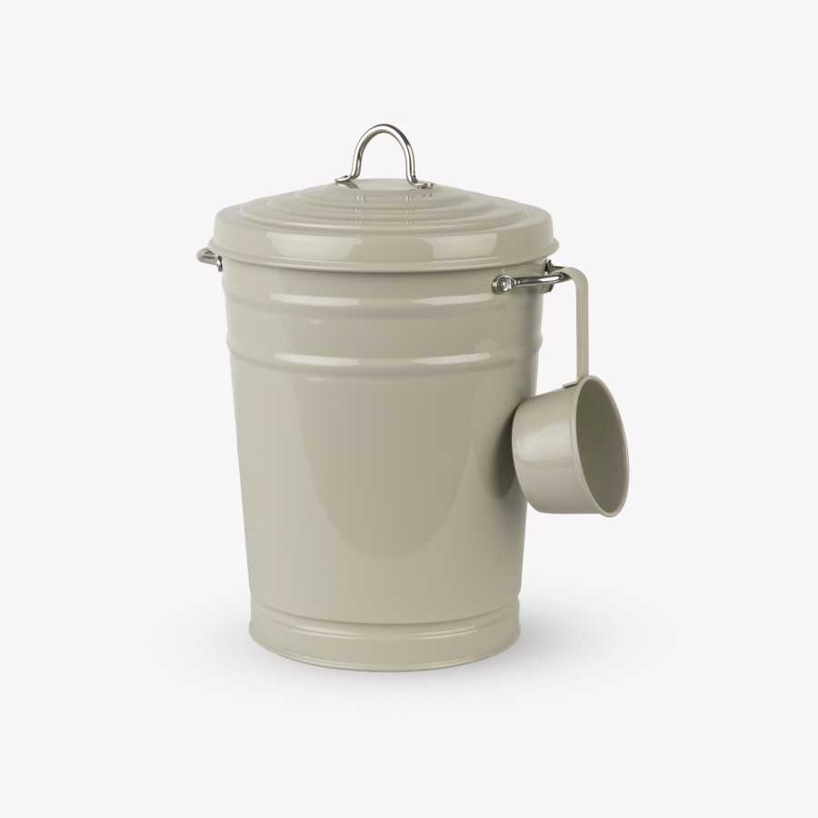 Garden Trading Horsley Pet Food Storage Bin Small Clay