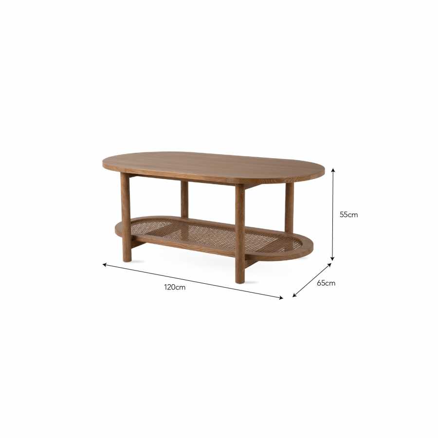 Garden Trading Templecombe Coffee Table Natural