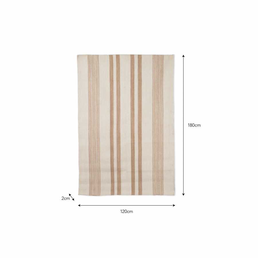 Norton Rug 120 x 180cm Terracotta Garden Trading Norton Rug 120x180cm Terracotta