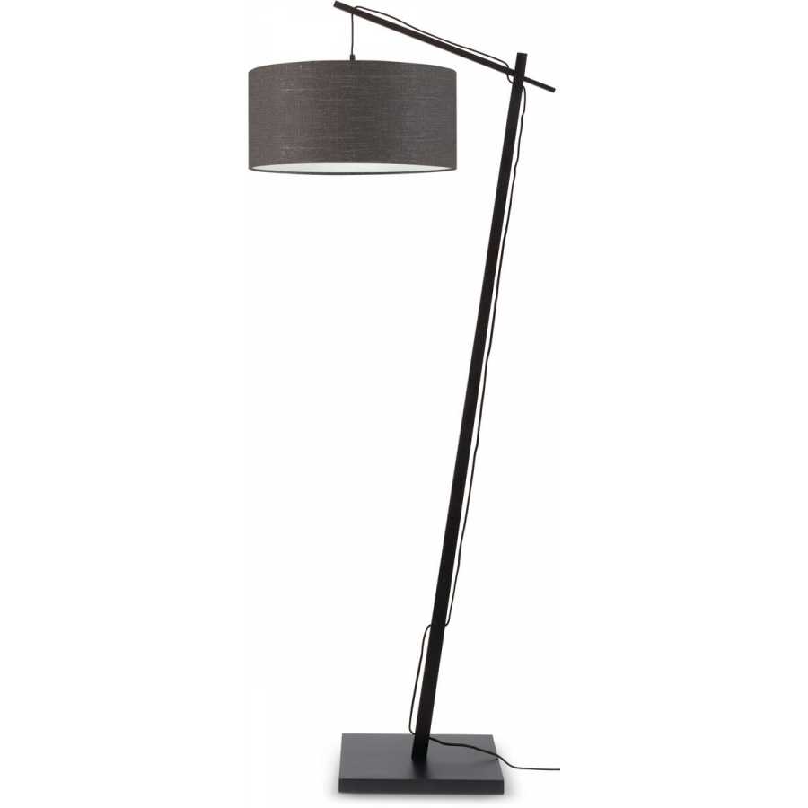 Good&Mojo Andes Floor Lamp - Dark Grey & Black