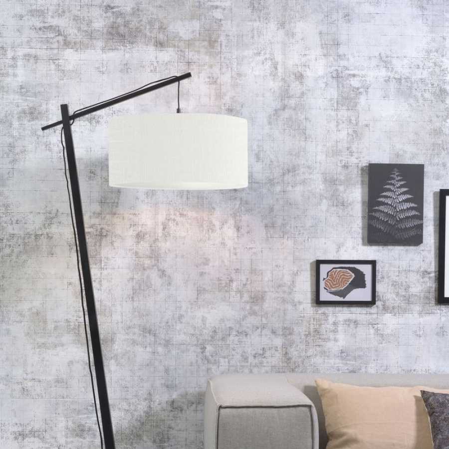 Good&Mojo Andes Floor Lamp - White & Black