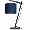 Good&Mojo Andes Table Lamp - Denim Blue & Black