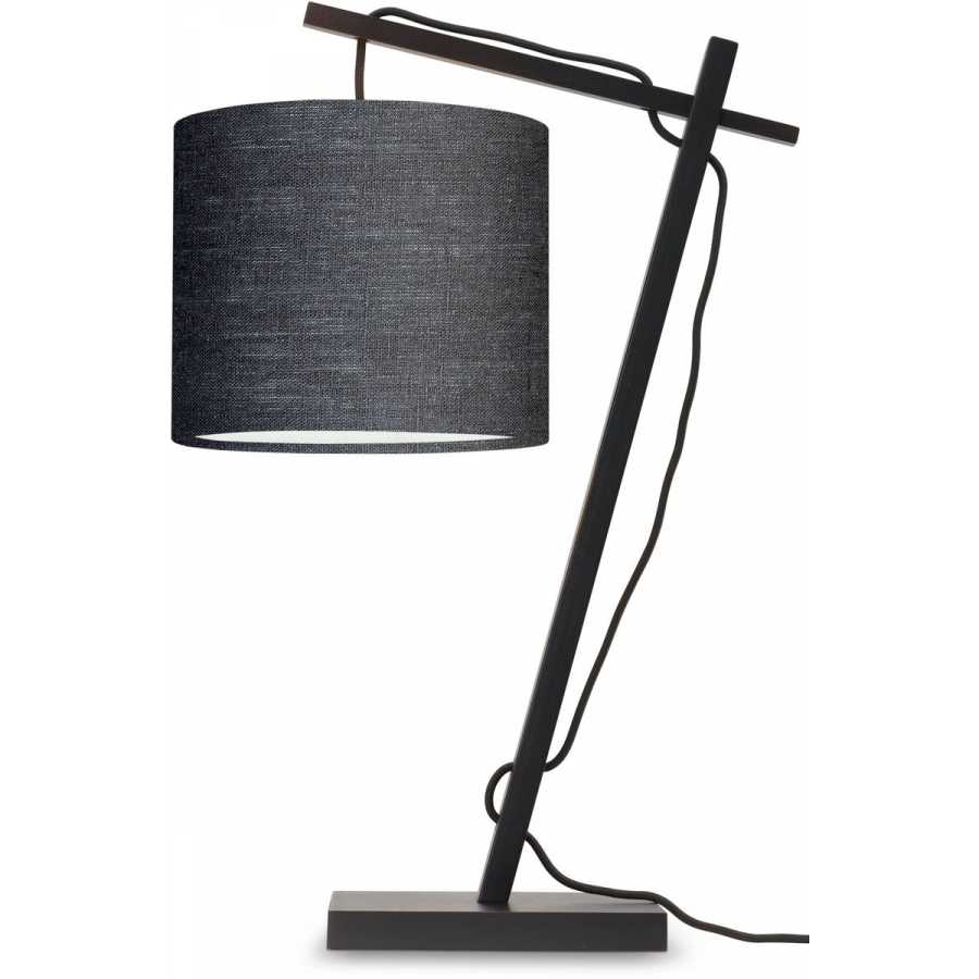 Good&Mojo Andes Table Lamp - Dark Grey & Black