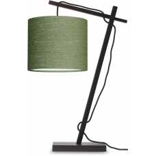 Good&Mojo Andes Table Lamp - Forest Green & Black