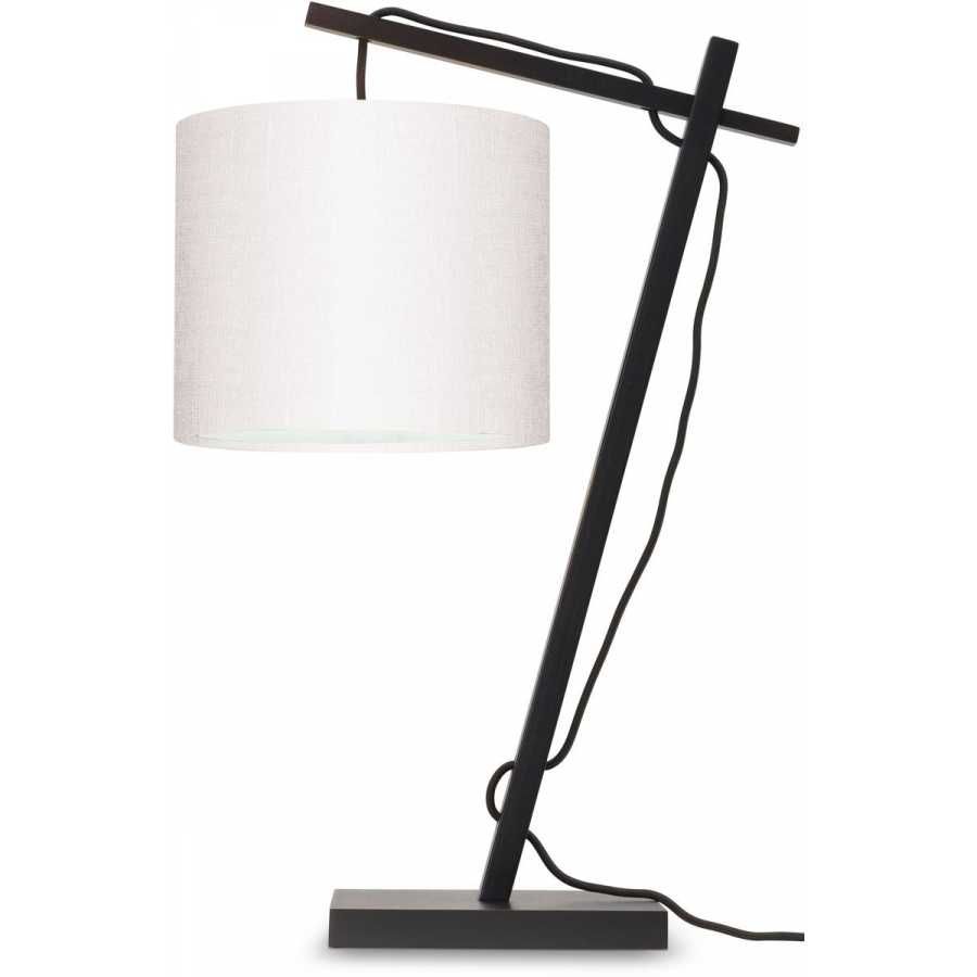 Good&Mojo Andes Table Lamp - White & Black