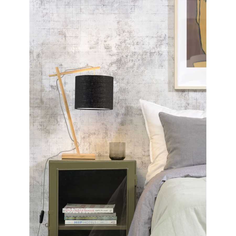 Good&Mojo Andes Table Lamp - Black & Natural