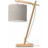 Good&Mojo Andes Table Lamp - Dark Linen & Natural