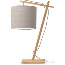 Good&Mojo Andes Table Lamp - Dark Linen & Natural