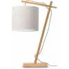 Good&Mojo Andes Table Lamp - Light Linen & Natural