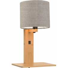 Good&Mojo Andes Wall Light With Shelf - Dark Linen & Natural