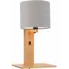 Good&Mojo Andes Wall Light With Shelf - Light Grey & Natural