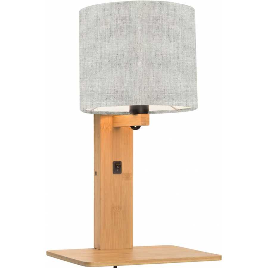 Good&Mojo Andes Wall Light With Shelf - Light Linen & Natural