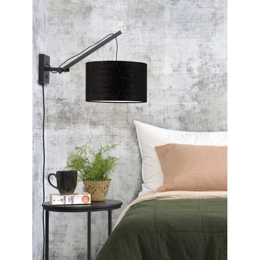 Good&Mojo Andes Hanging Wall Light - Black