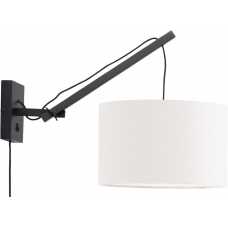 Good&Mojo Andes Hanging Wall Light - White & Black