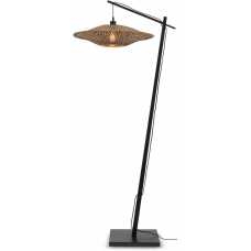 Good&Mojo Bali Floor Lamp - Black & Natural