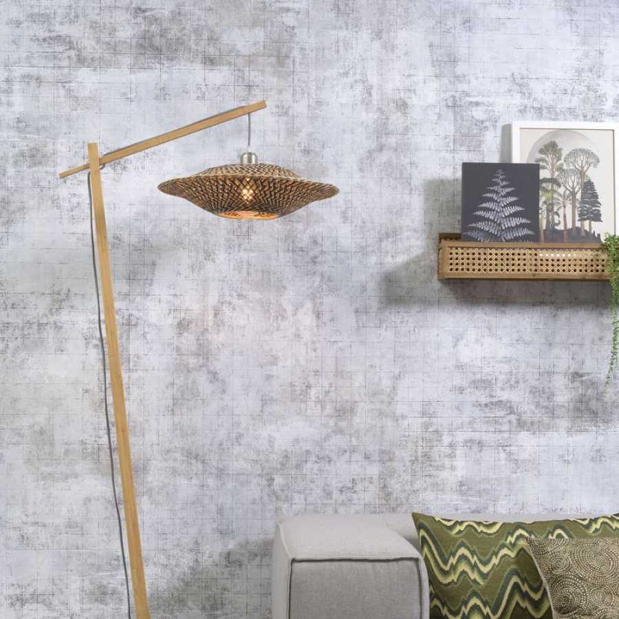 Good&Mojo Bali Floor Lamp - Natural - Small