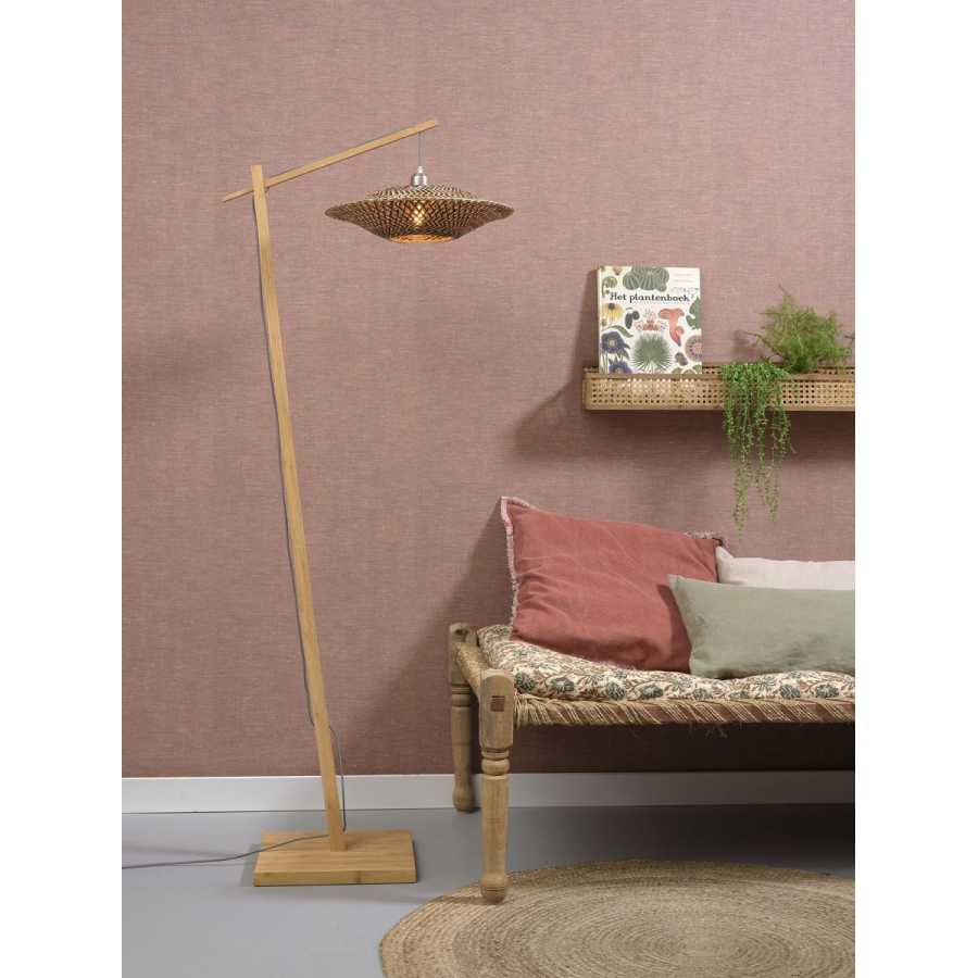 Good&Mojo Bali Floor Lamp - Natural - Small