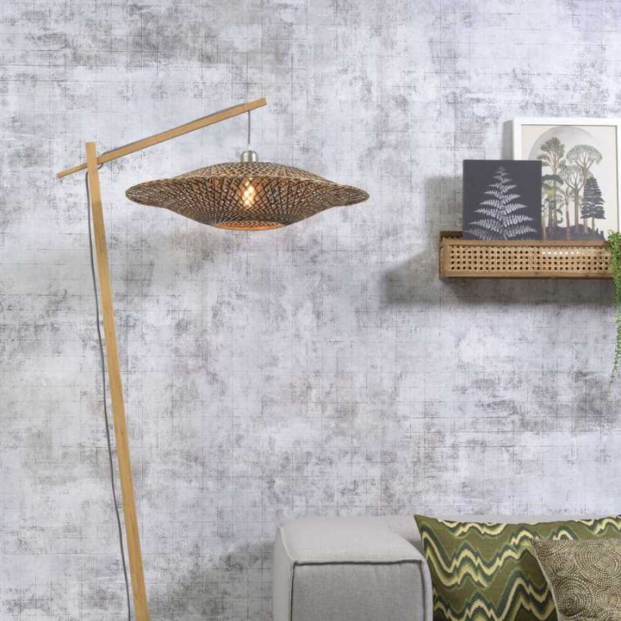 Good&Mojo Bali Floor Lamp - Natural - Large