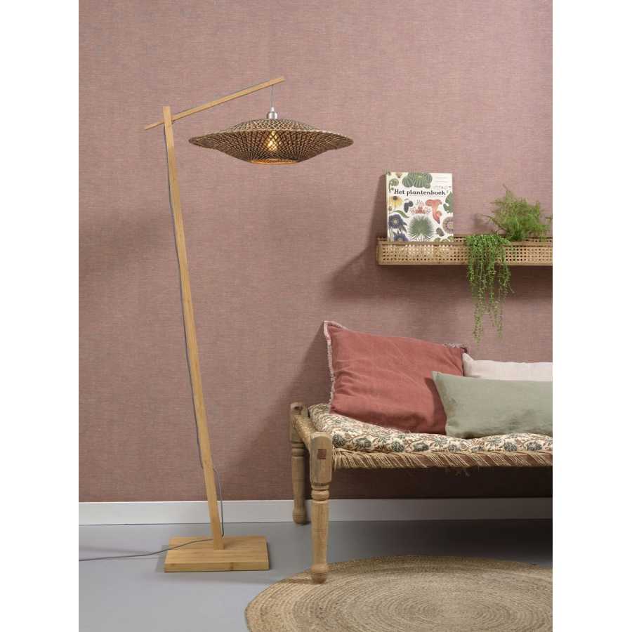 Good&Mojo Bali Floor Lamp - Natural - Large