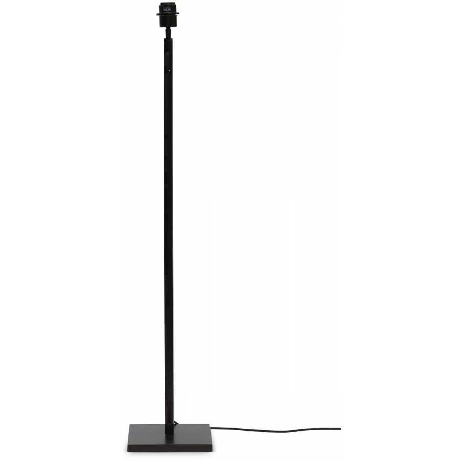 Good&Mojo Bhutan Floor Lamp - Black & Natural - Small