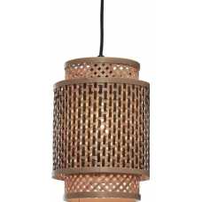 Good&Mojo Bhutan Pendant Light - Black & Natural