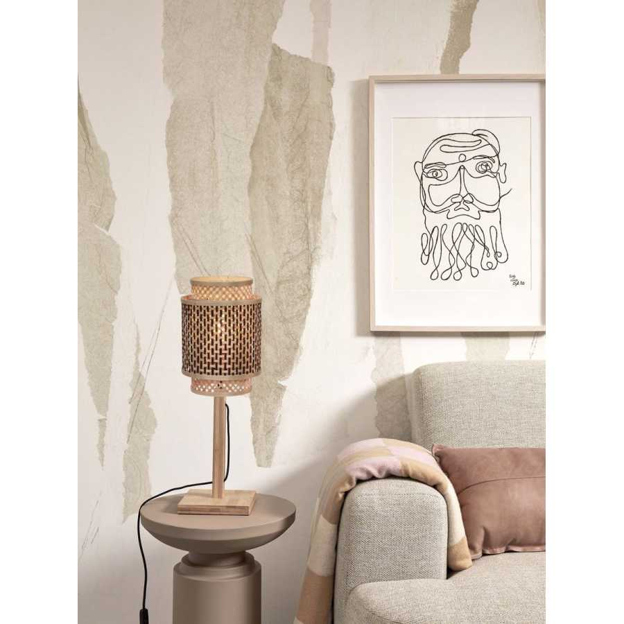 Good&Mojo Bhutan Table Lamp - Natural - Small