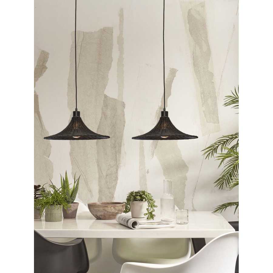 Good&Mojo Borabora Pendant Light - Black - Small