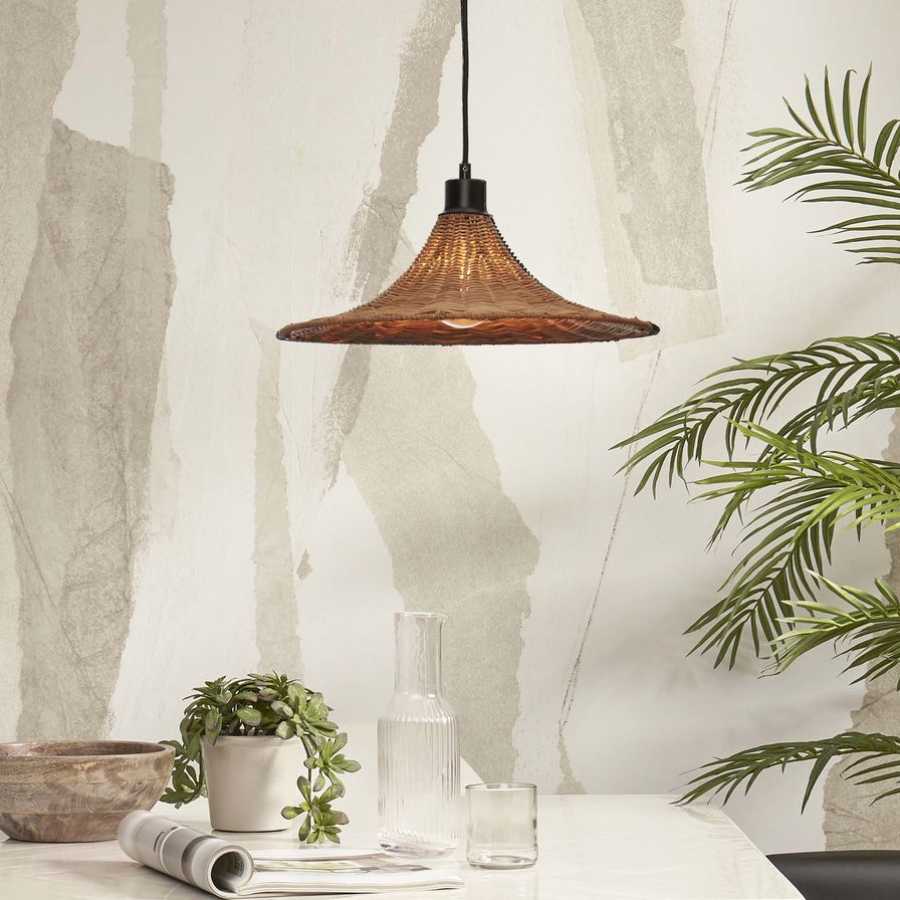 Good&Mojo Borabora Pendant Light - Natural - Small