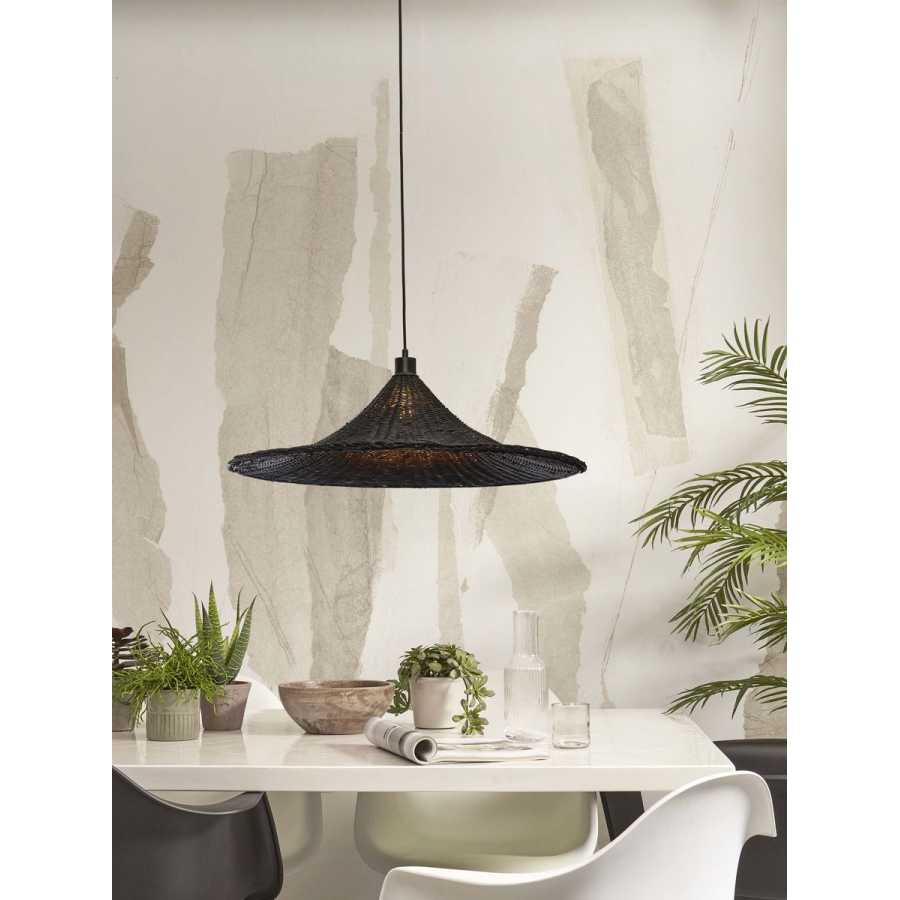 Good&Mojo Borabora Pendant Light - Black - Large