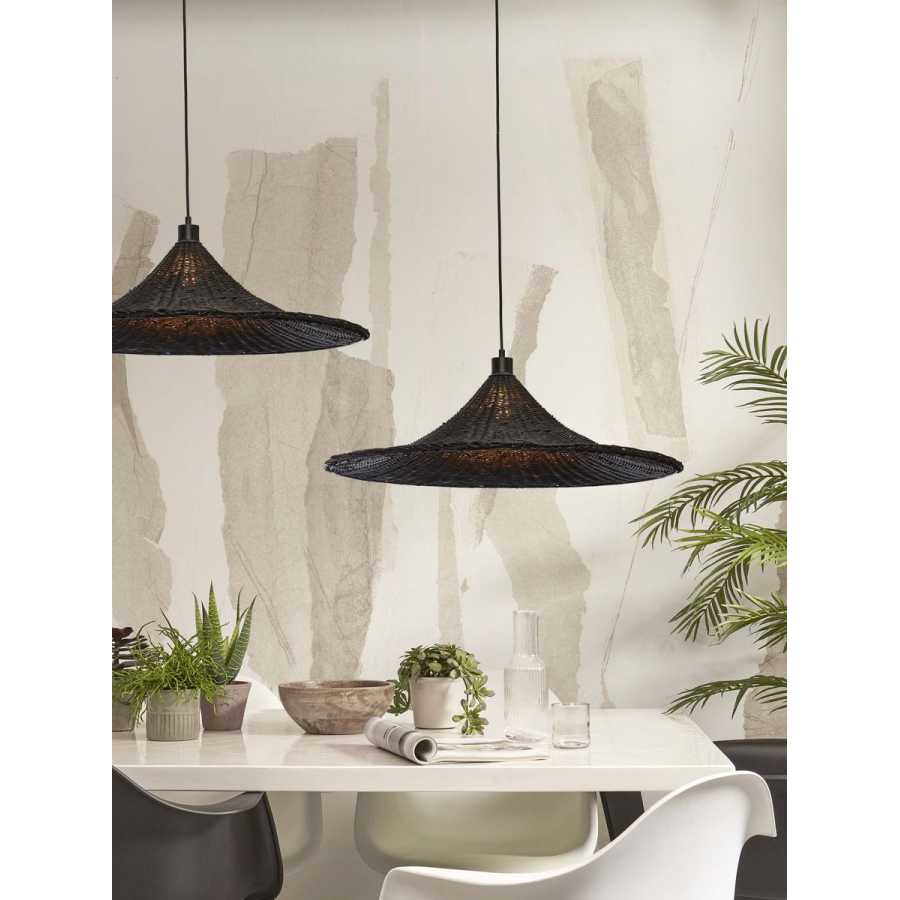 Good&Mojo Borabora Pendant Light - Black - Large