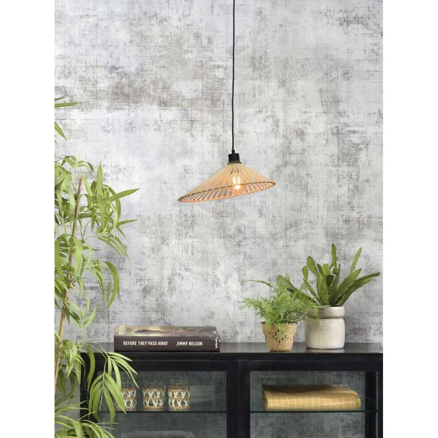 Good&Mojo Bromo Angled Cone Pendant Light - Small