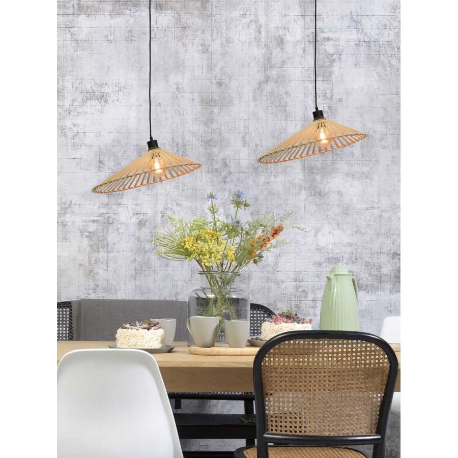 Good&Mojo Bromo Angled Cone Pendant Light - Medium